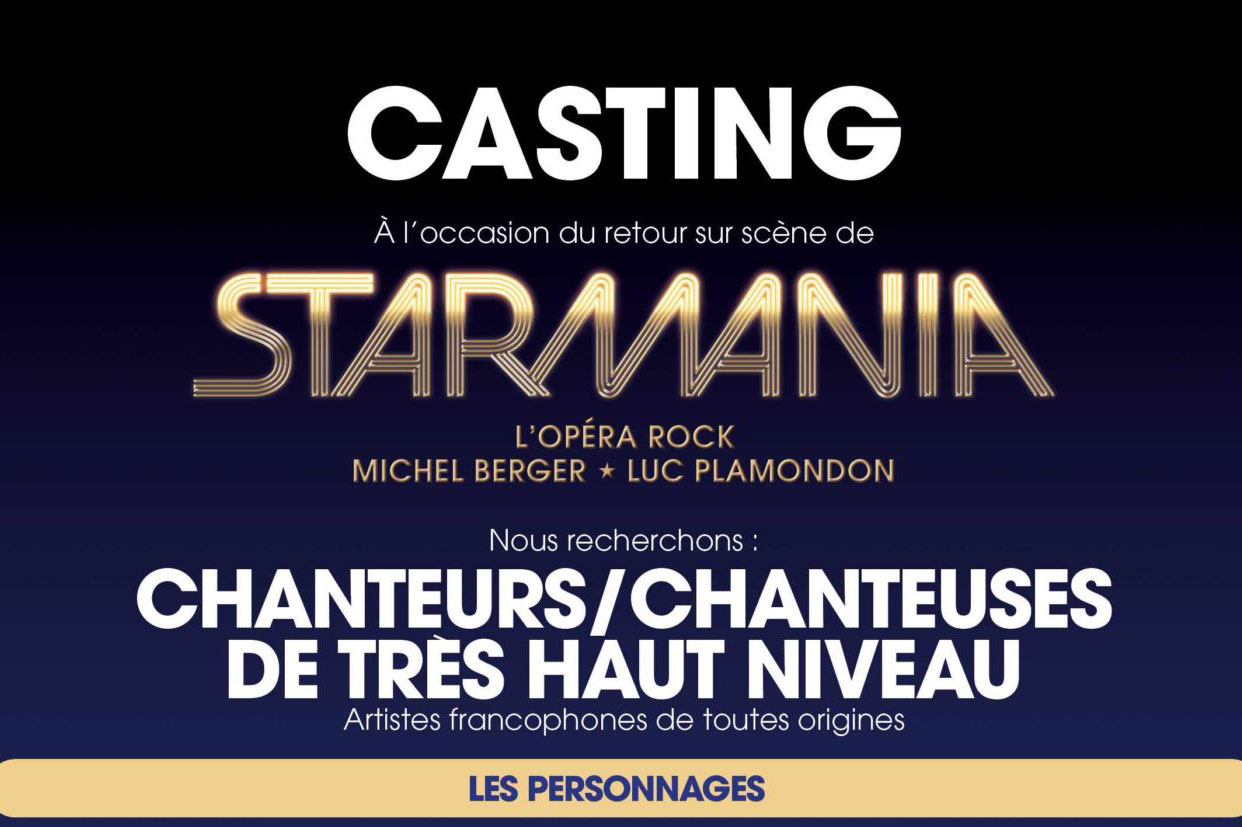 Starmania casting